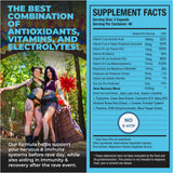 Hydralit 5-HTP Rave use Aid Pills with measuring spoon