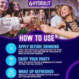 Hydralit Happy Hour Patches secure and comfortable fit
