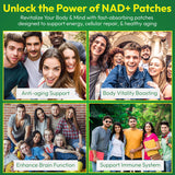 Hydralit NAD+ Patches in travel-friendly packaging