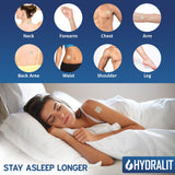 Hydralit Sleep Patches lifestyle scene on bedside table