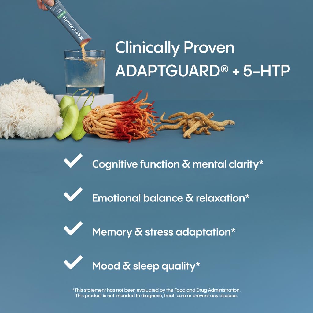 Hydralyte Mushroom Supplement ingredients list on packaging