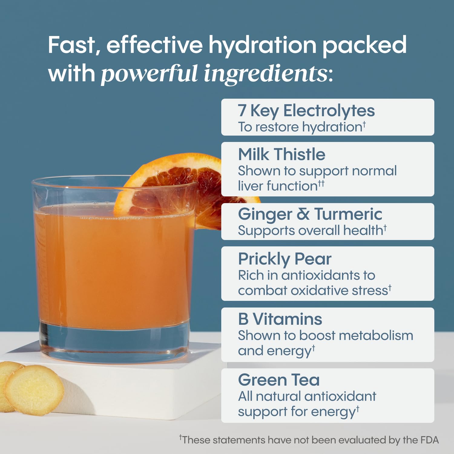 Hydralyte Plus Liver Support 340g lifestyle scene with water