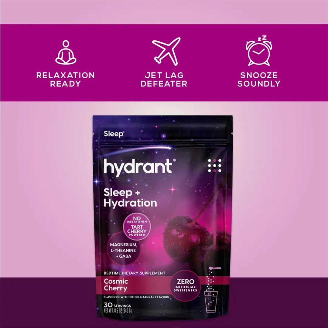 HYDRANT Sleep Aid Powder with tart cherries