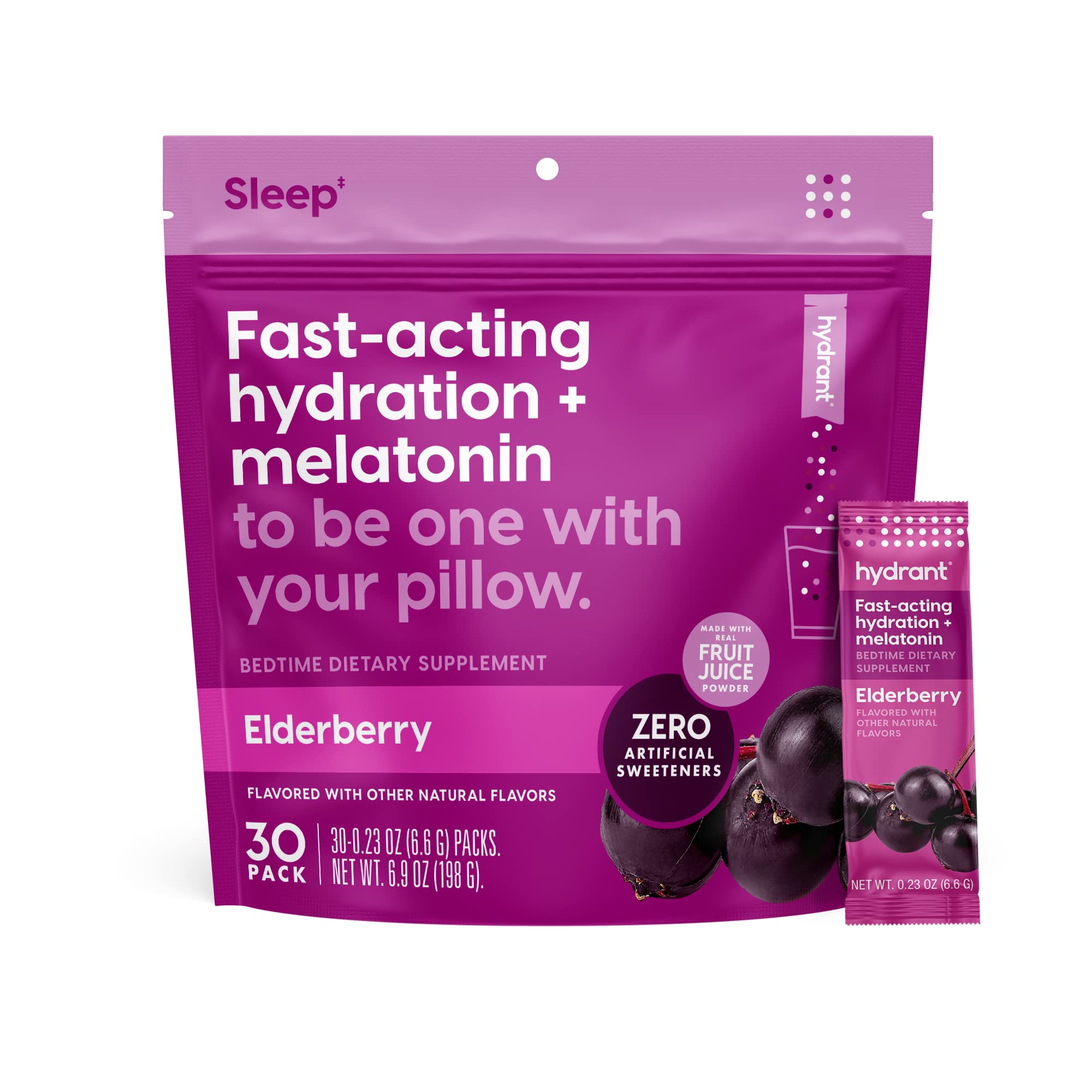 HYDRANT Sleep Hydration Mix packaging front view