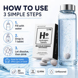HYDRO HYDROGEN TABLETS ingredients list