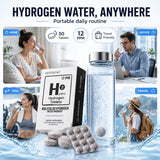 HYDRO HYDROGEN TABLETS side view of packaging