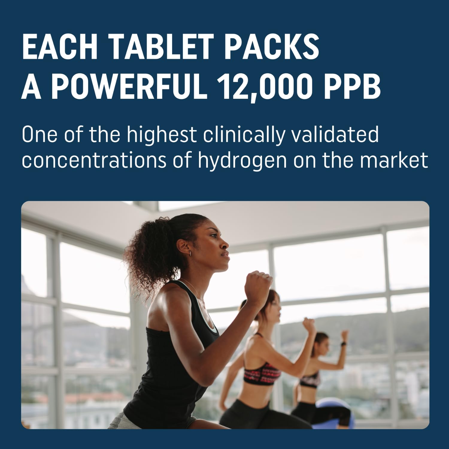 Hydrolite Magnesium Tablets in water dissolving