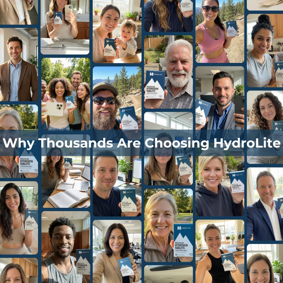 Hydrolite Magnesium Tablets lifestyle setting
