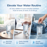 Hydroliv Magnesium Effervescent Tablets on a kitchen counter