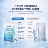 Hydroliv Magnesium Effervescent Tablets with fresh fruits