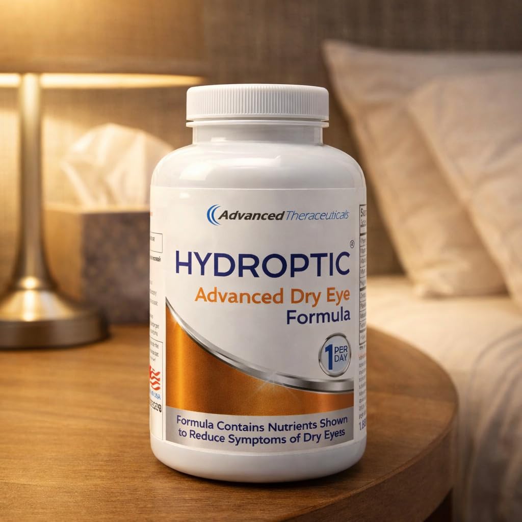 HYDROPTIC Advanced Dry Eye Formula bottle side view