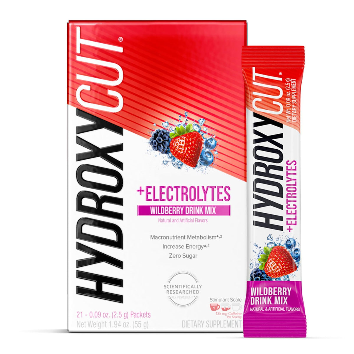 Hydroxycut Drink Mix 71g front view packaging