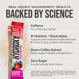 Hydroxycut Drink Mix 71g with gym equipment