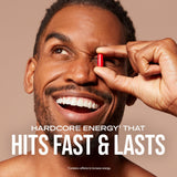Hydroxycut Hardcore Fat Burner 100g packaging with ingredients list