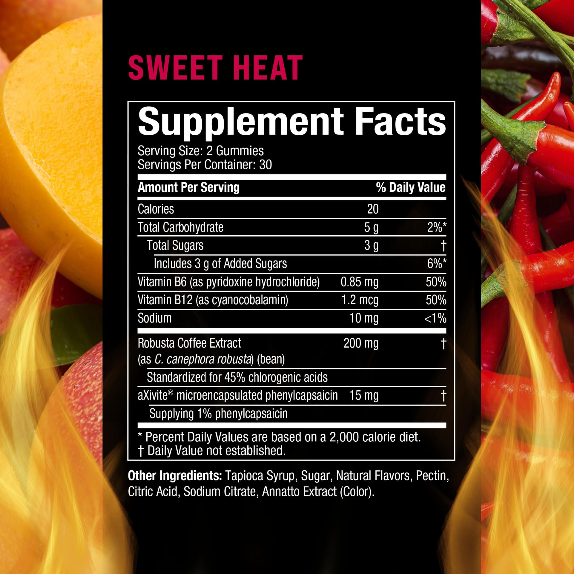 Hydroxycut Hardcore Ultra Shred Gummies close-up of gummies