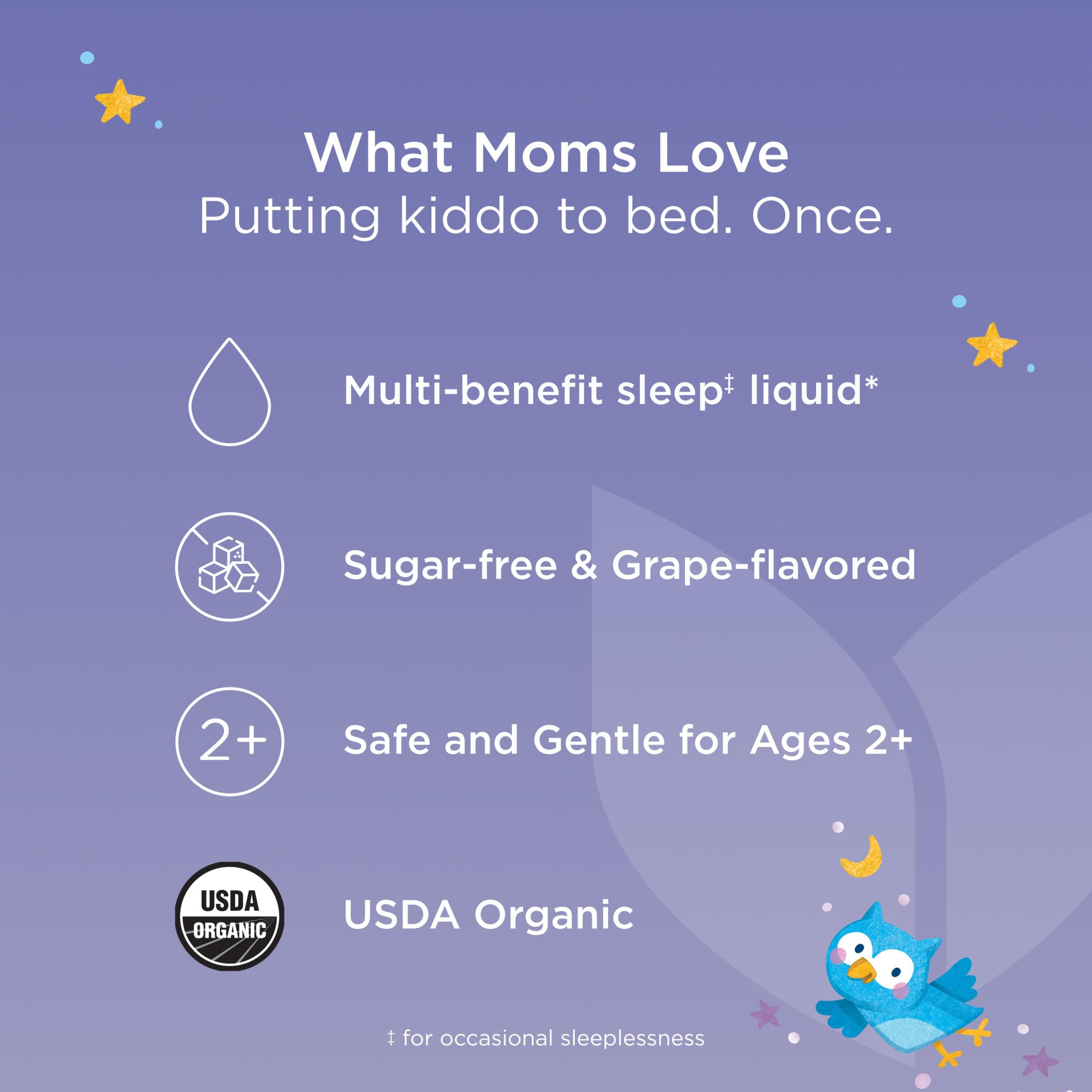 Hyland's Kids Organic Sleep Liquid 4oz with measuring cap
