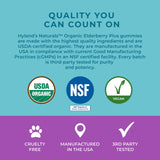 Hyland's Organic Elderberry Plus Gummies ingredients list