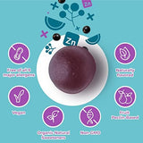 Hyland's Organic Elderberry Plus Gummies on a wooden table