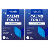 Hyland's Sleep Aid Tablets front view, 100 count pack of 2