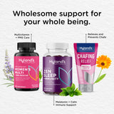 Hyland's Zen Sleep & daily wellness Gummies in a bowl