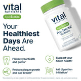 Hyperbiotics Oral Probiotics Mint Chewable Tablets with mint leaves