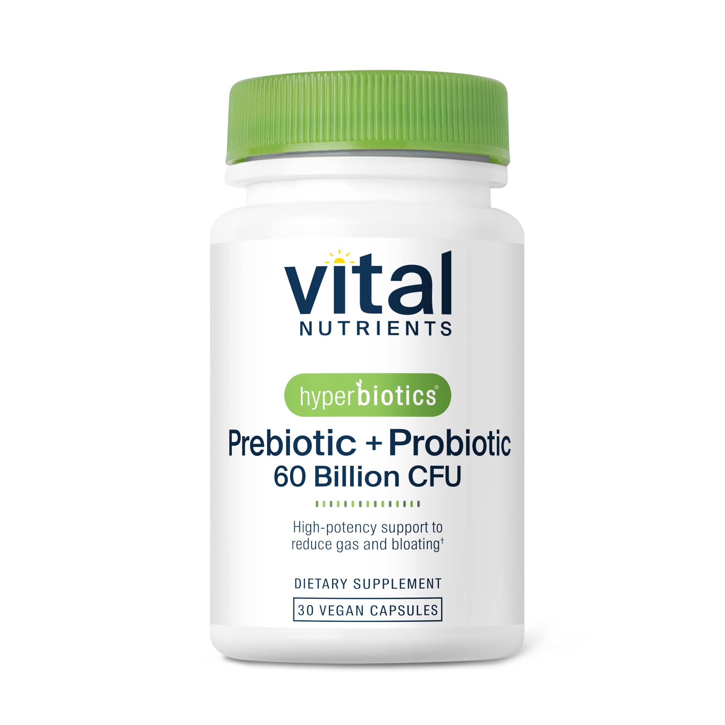 Hyperbiotics Prebiotic and Probiotic Capsules front view