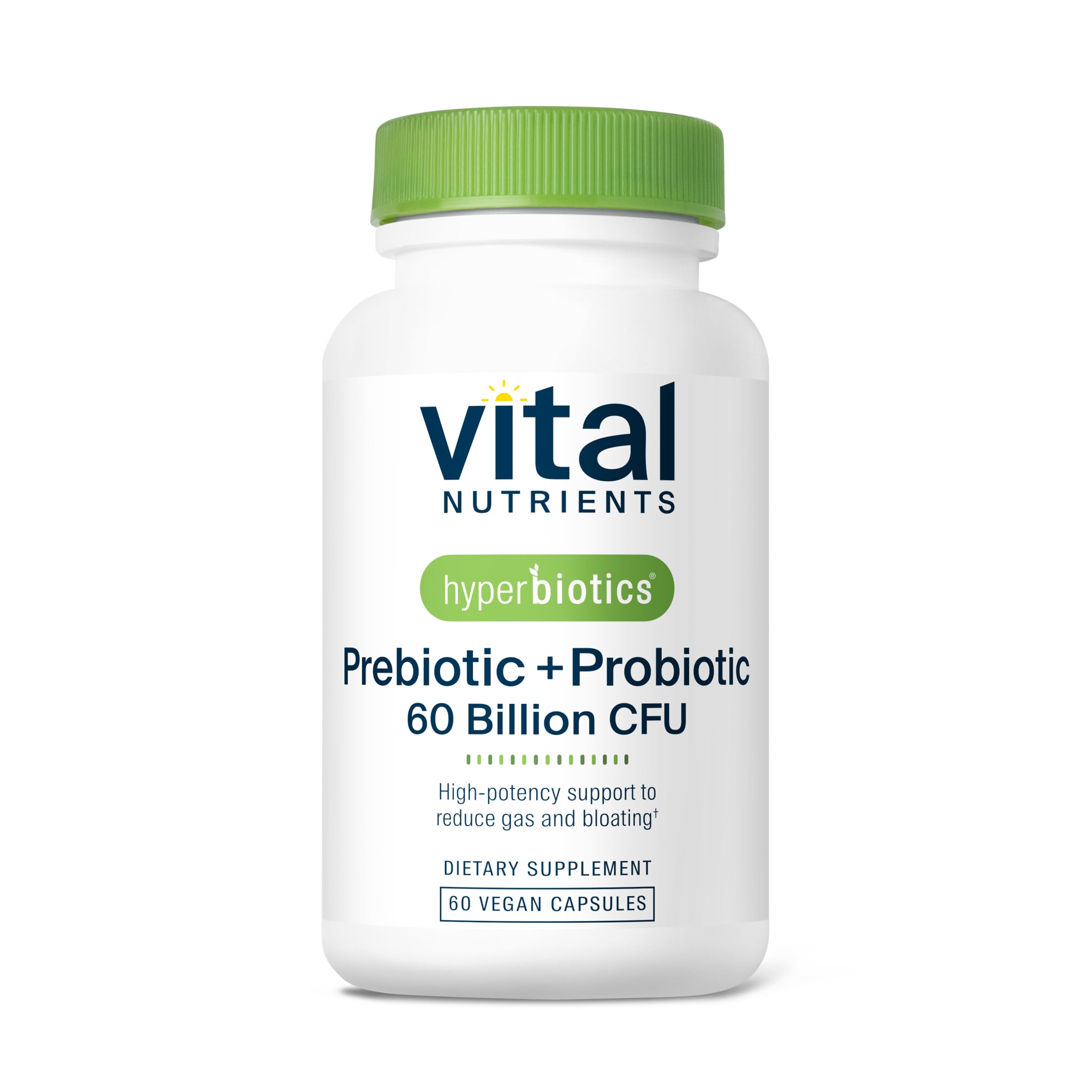 Hyperbiotics Prebiotic and Probiotic Capsules front view