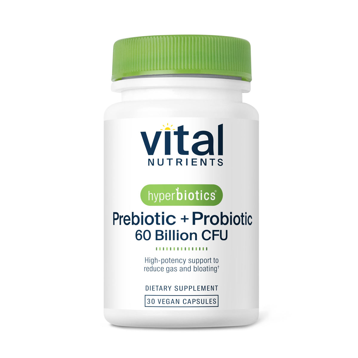 Hyperbiotics Prebiotic and Probiotic Capsules front view