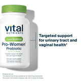 Hyperbiotics Pro Women's Probiotic 50g ingredients list