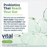 Hyperbiotics Probiotic for Kids chewable tablets on a wooden surface