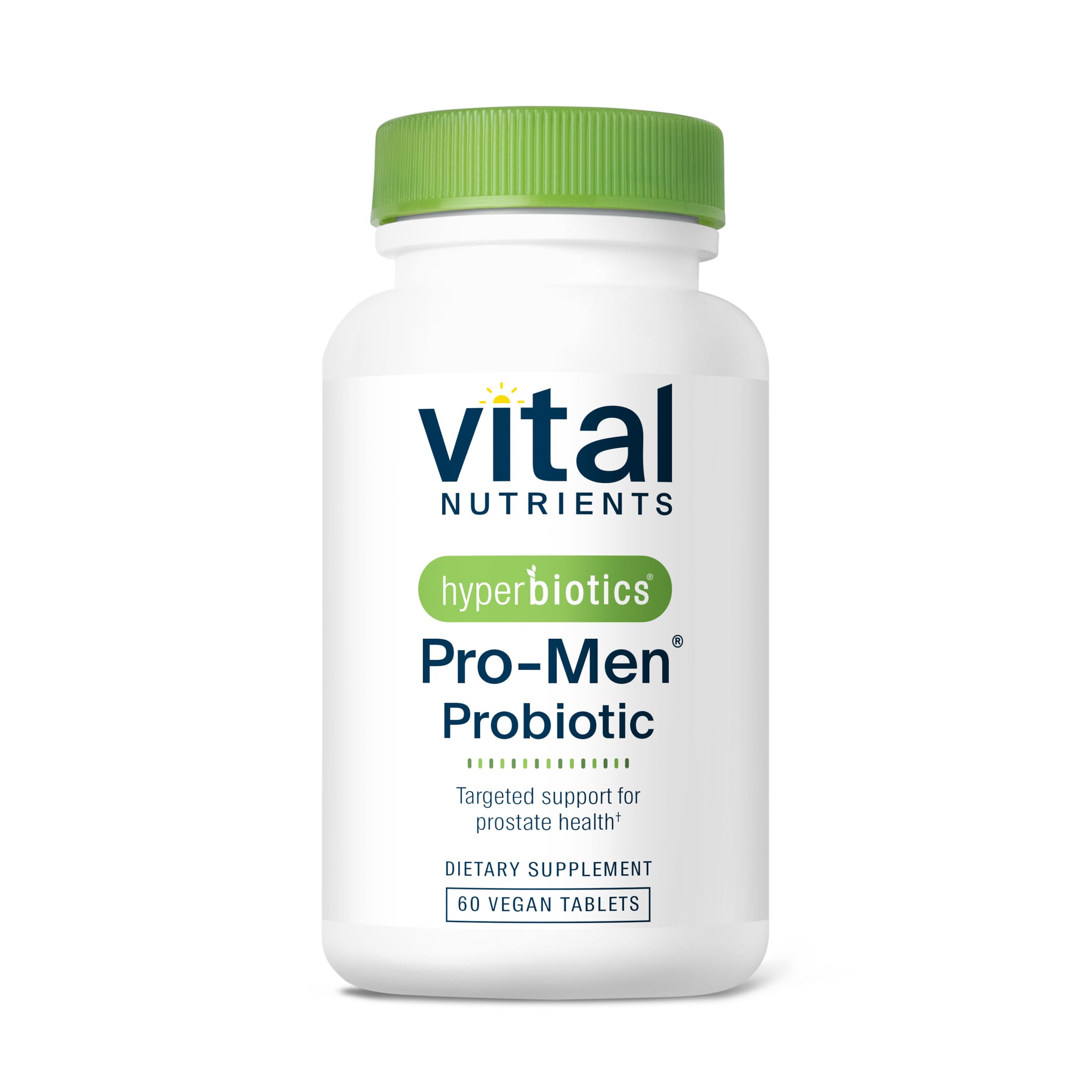 Hyperbiotics Probiotic for Men 30 capsules front view