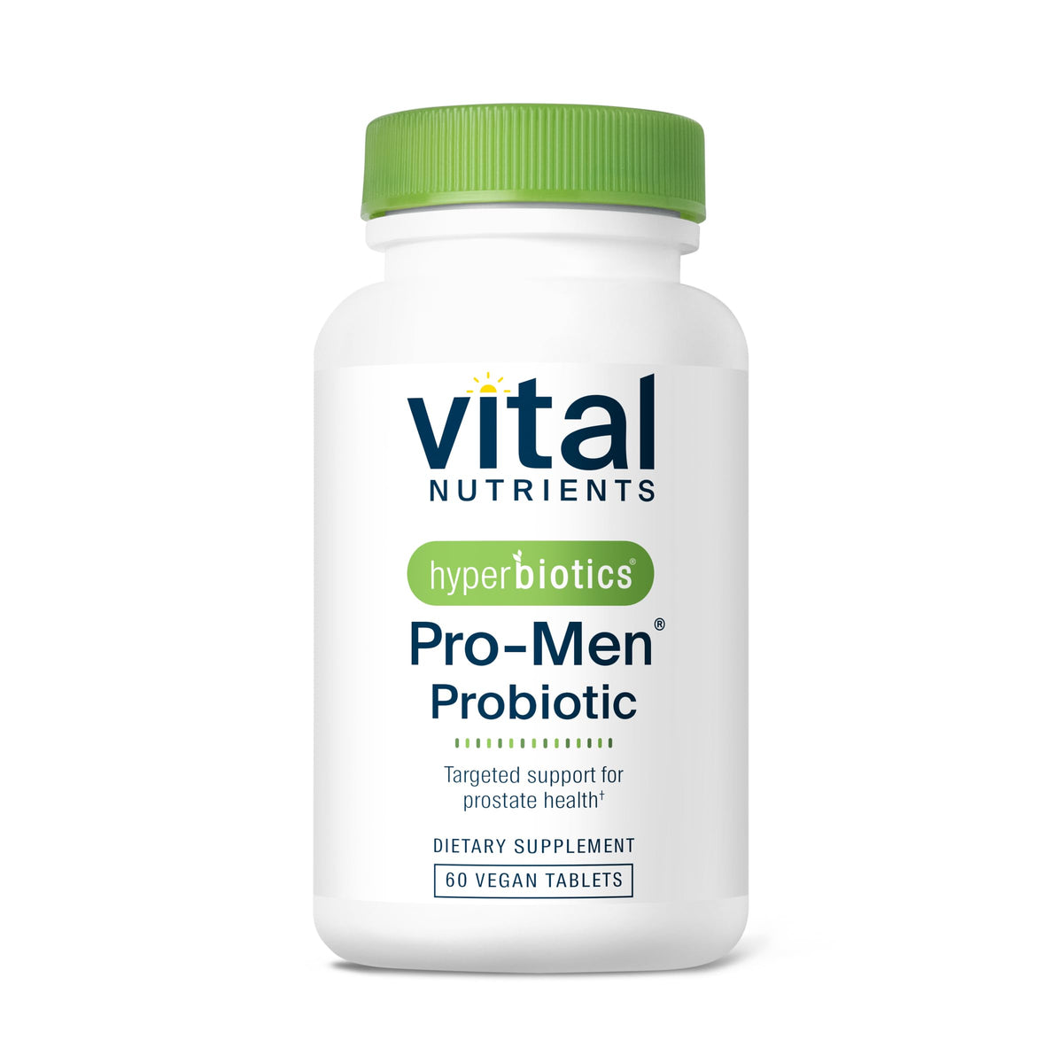 Hyperbiotics Probiotic for Men 30 capsules front view