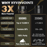 HYVINVOINTI Himalayan Shilajit Resin 600mg back view
