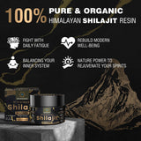 HYVINVOINTI Himalayan Shilajit Resin 600mg close-up of resin