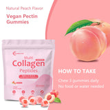 Hywebvctok Collagen Gummies in a hand for size reference