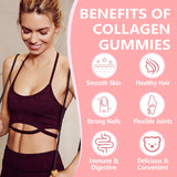 Hywebvctok Collagen Gummies nutritional information on back
