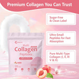 Hywebvctok Collagen Gummies with other health supplements