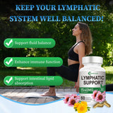 Hywebvctok Lymphatic Drainage Supplements 1540mg ingredients list