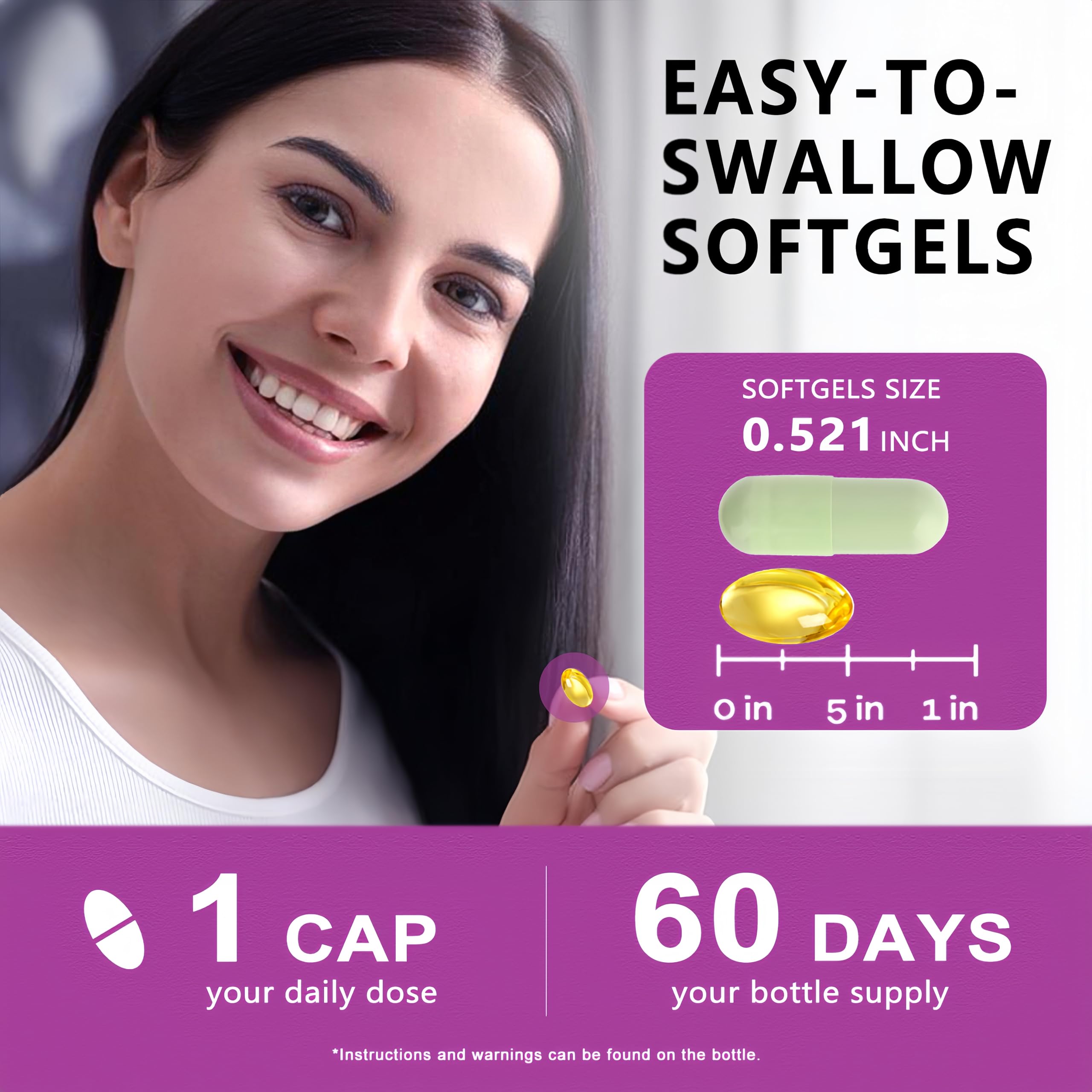 HZZYPLANT Liver Softgels open bottle with softgels visible
