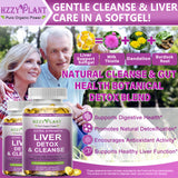 HZZYPLANT Liver Softgels side view with label
