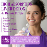 HZZYPLANT Liver Support Liquid Drops 100g bottle with dropper