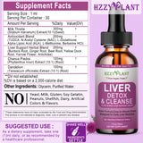 HZZYPLANT Liver Support Liquid Drops 100g lifestyle scene