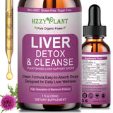 HZZYPLANT Liver Support Liquid Drops 100g packaging