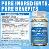 HZZYPLANT Magnesium Complex Softgels lifestyle scene on kitchen counter