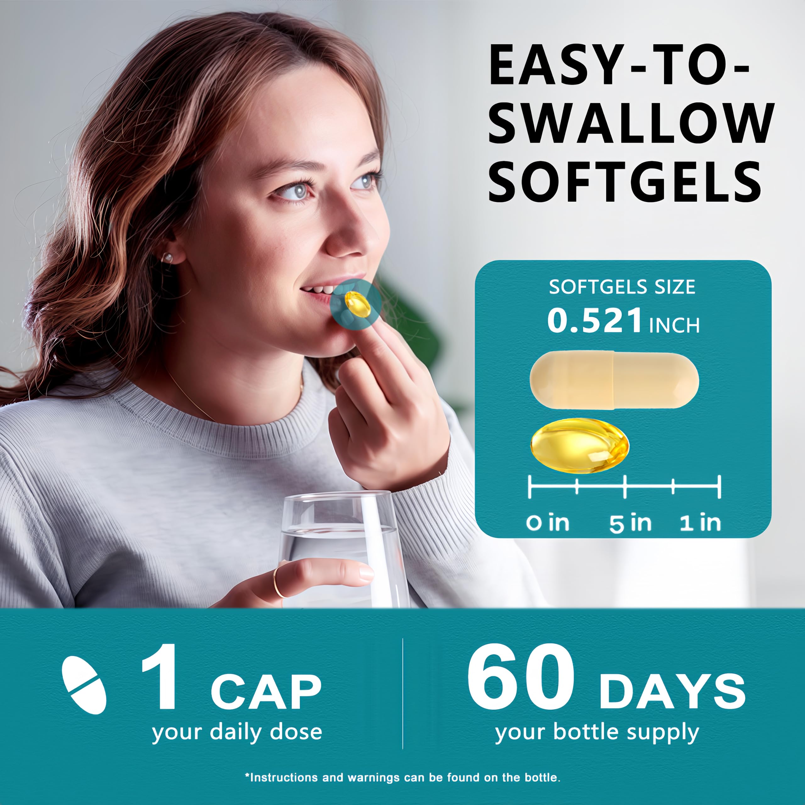 HZZYPLANT NAC Softgels 1200mg packaging on a table