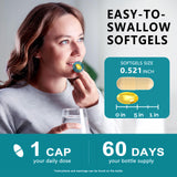 HZZYPLANT NAC Softgels 1200mg packaging on a table