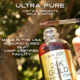 I Am Joy co. Colloidal Gold 250ml bottle with label