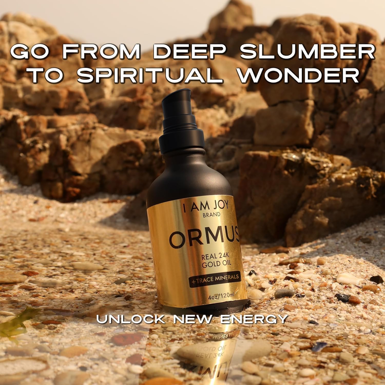 I Am Joy co. Colloidal Gold Ormus ingredients list