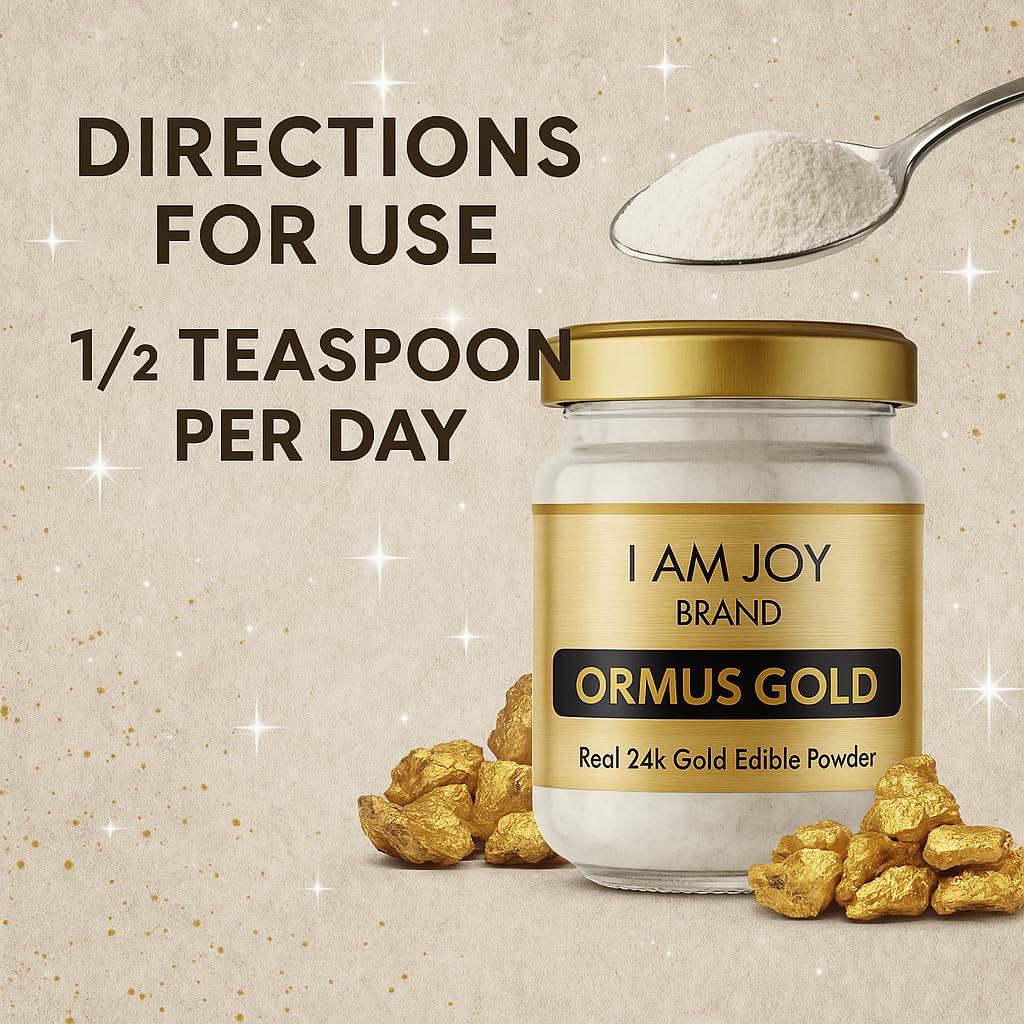 I Am Joy co. Ormus with measuring spoon