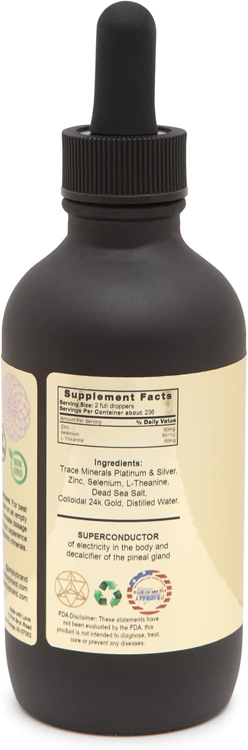 I Am Joy co. Selenium Supplement side view showing ingredients
